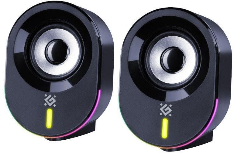 Głośniki Defender SOLAR 8 2.0 10W Bluetooth USB podświetlenie RGB