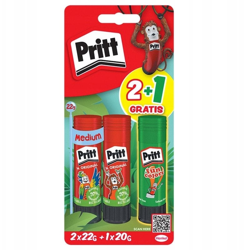 Pritt Klej 2+1 22g BTS2024 Przygoda w naturze
