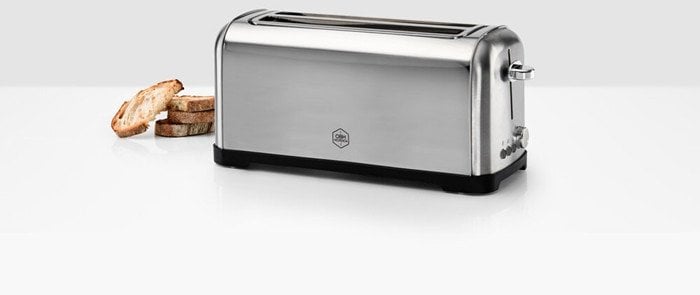 OBH Nordica Metropolitan toaster, 4 slices, steel