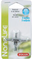 Zolux Zawór metalowy - 3 wyjścia