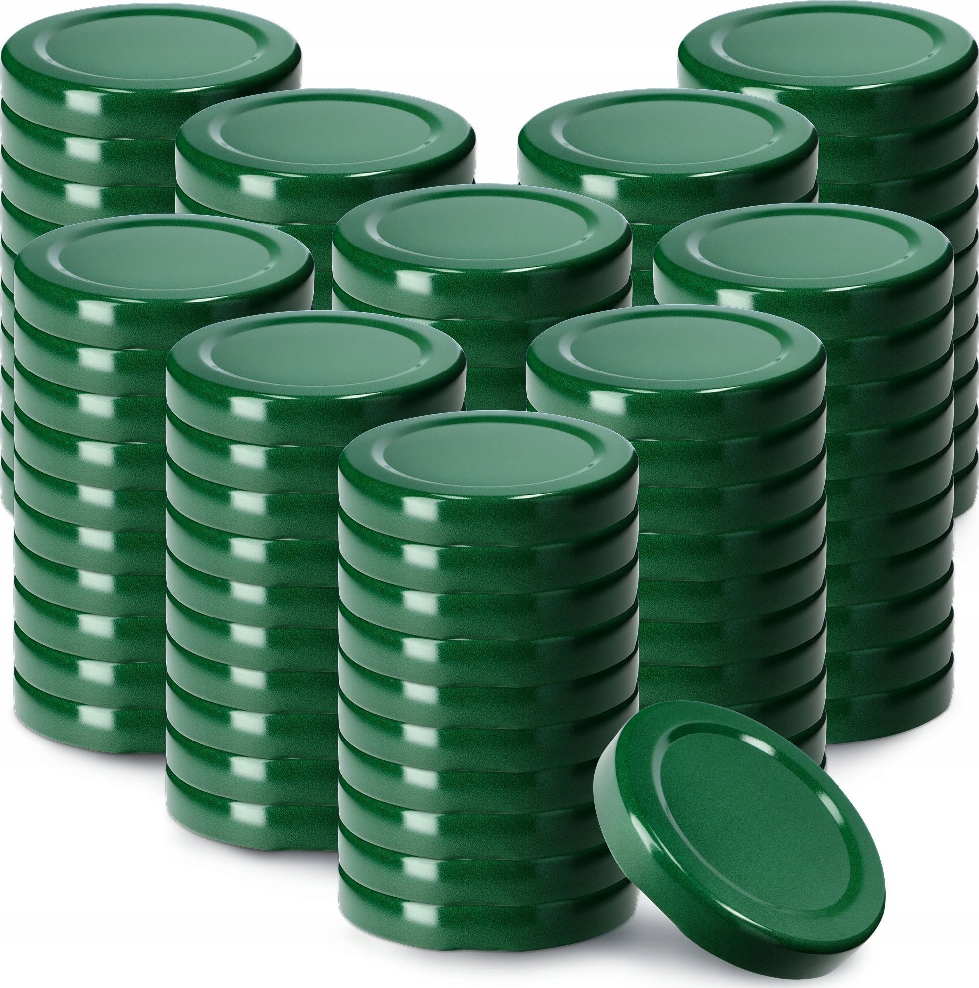 Kadax Zakrętki Do Słoików Butelek Wieczka 100 szt fi 53