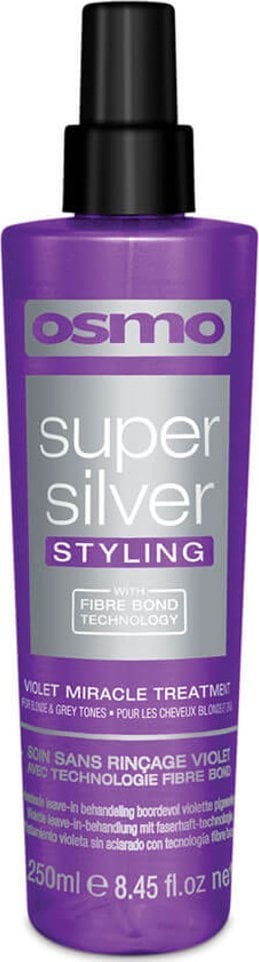 Osmo Osmo Violet Miracle Treatment geltonumą neutralizuojantis, nenuplaunamas purškiklis plaukams, 250 ml