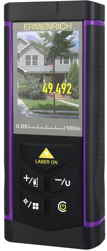 Miernik laserowy Ermenrich PRO LR100, z kamerą