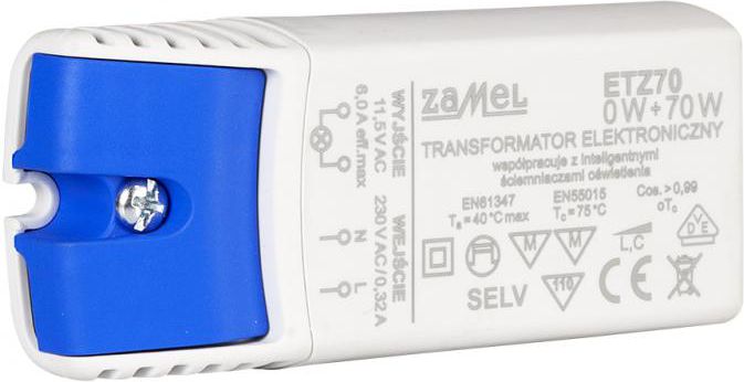 Zamel Transformator elektroniczny 230/11,5V 0-70W ETZ70 (LDX10000043)