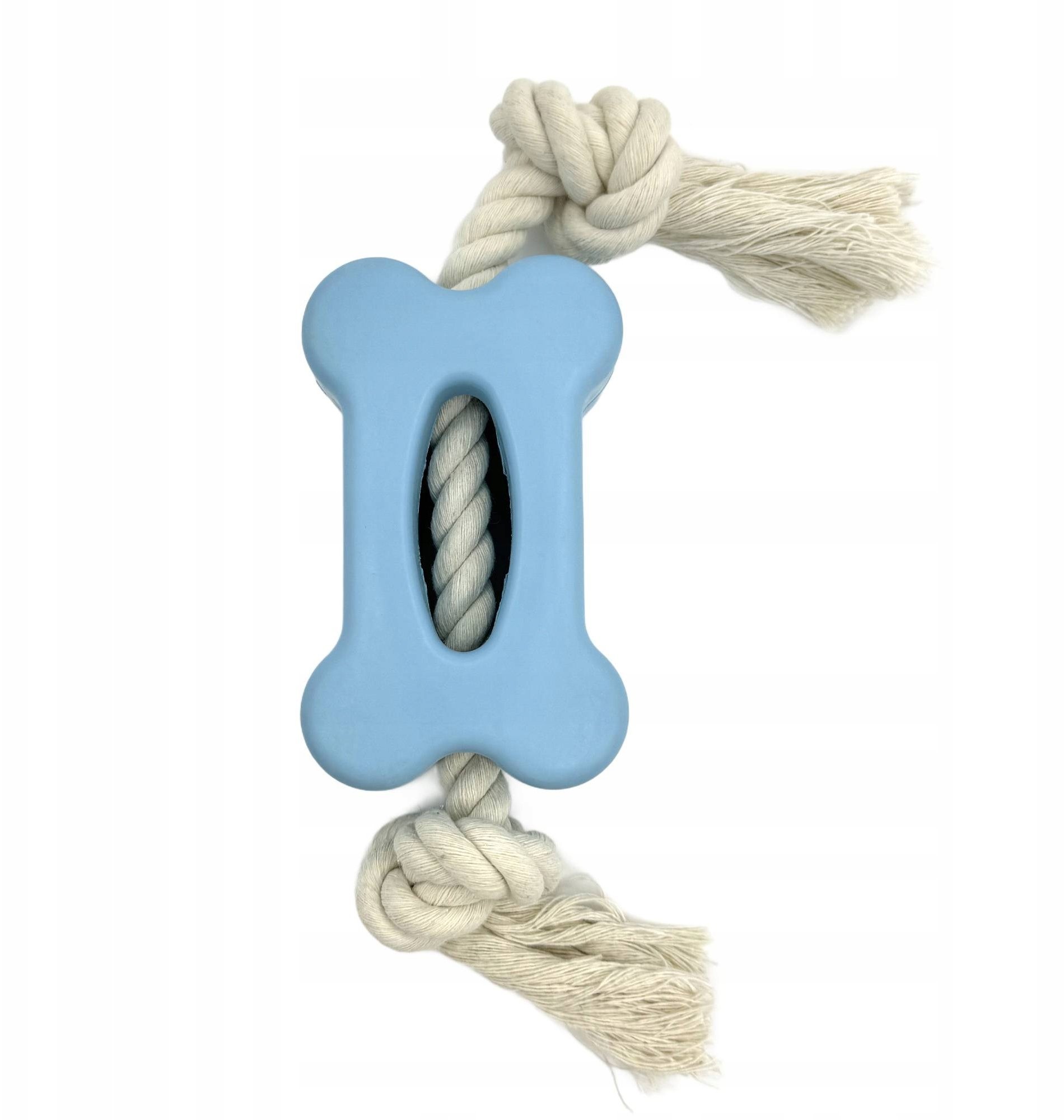 Mr. Pretzel Gryzak kość ze sznurem 10cm