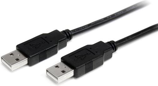 Kabel USB StarTech USB-A - USB-A 1 m Czarny (USB2AA1M)