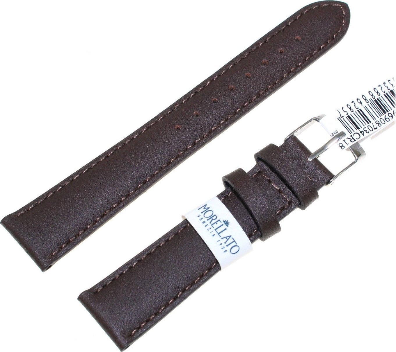 Morellato Skórzany pasek do zegarka 18 mm Morellato A01X0969087034CR18