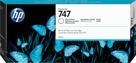 Tusz HP Tusz P2V87A, HP 747 (Gloss Enhancer)