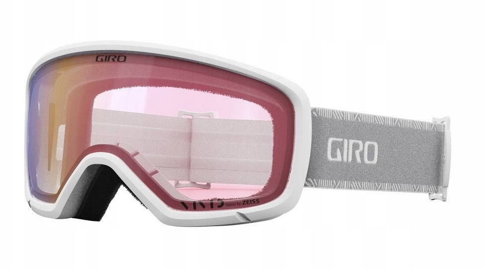 Gogle zimowe GIRO MILLIE WHITE & GREY CHUTE (szyba VIVID INFARED 00% S2) (NEW 2024/2025)