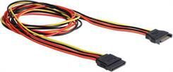 Delock SATA 15-pin - SATA 15-pin, 1m, Wielokolorowy (60133)