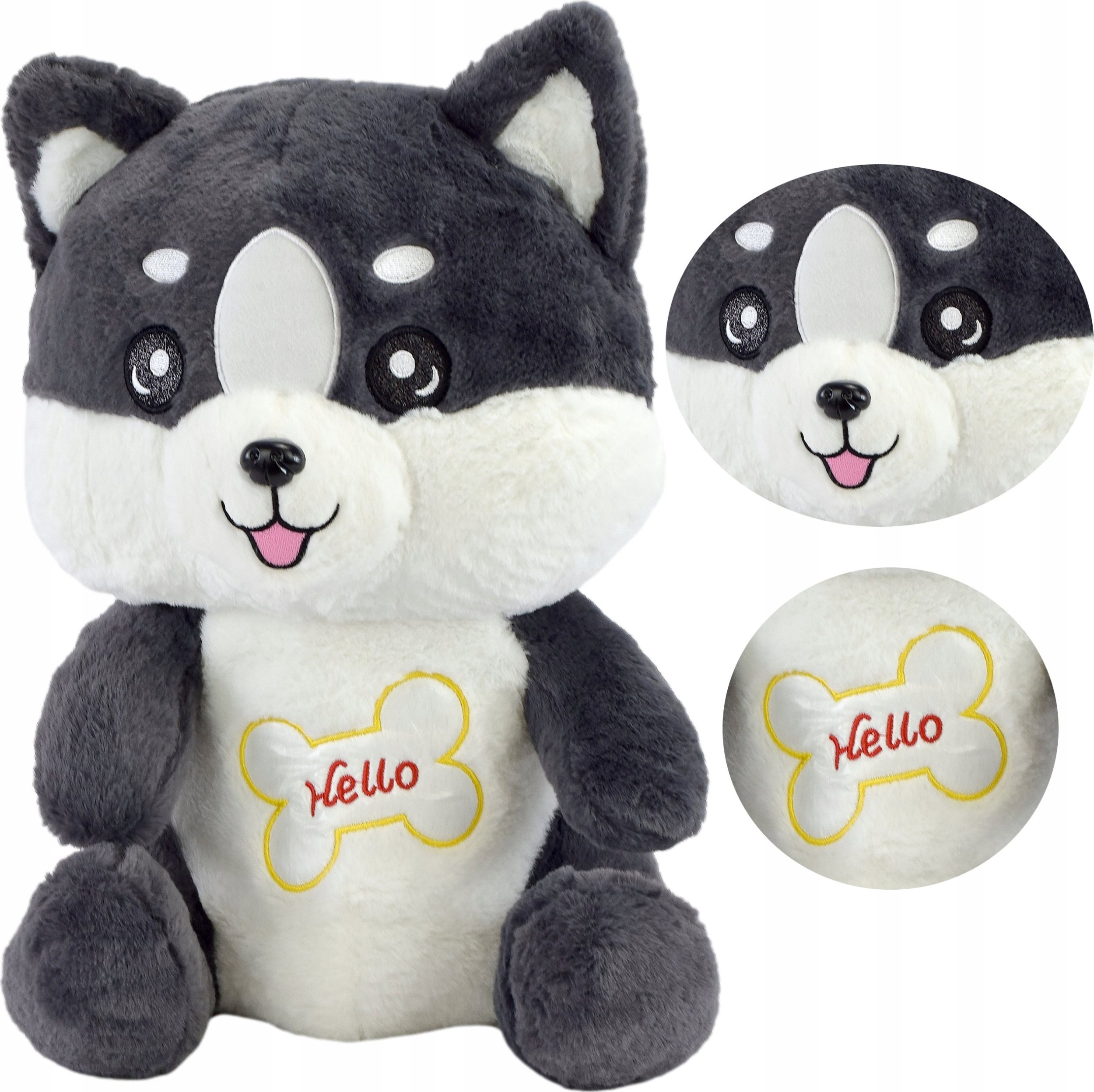 Skleplolki LIS LISEK MASKOTKA PLUSZOWY ZABAWKA PLUSZAK MIŁA W DOTYKU PRZYTULANKA 40CM