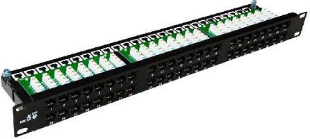 Alantec Patch panel UTP, 48 portów LSA, CAT.5e, 1U (PK033)