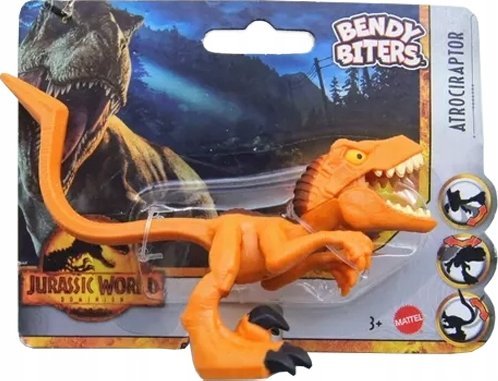 Mattel Jurassic World Bendy Biters Atrociraptor