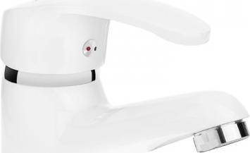 Bateria umywalkowa Kuchinox Bateria umywalkowa łazienkowa stojąca Kakadu biała