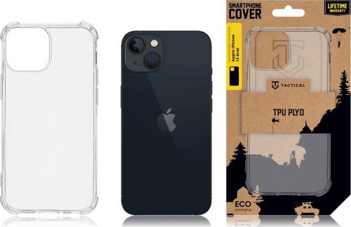 Tactical Tactical TPU Plyo Cover for Apple iPhone 13 mini Transparent standard