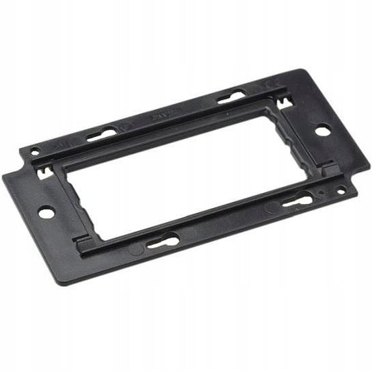 Support 2M czteromodułowy 138x71x11,7mm czarny JL-04-S2M-1