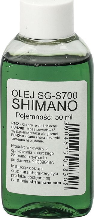 Olej Shimano do piast wielobiegowych Alfine SG-S700, zielony, 50 ml