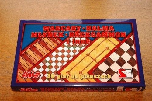 Samo-pol Zestaw gier Warcaby, halma i inne