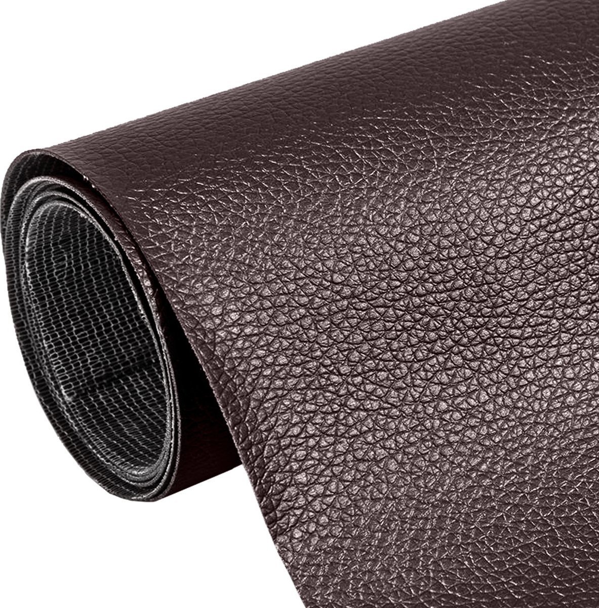 Heckermann Samoprzylepna łata skórzana 100x137cm Kawowa