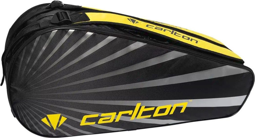 ACV Torba na rakiety do badmintona Carlton Team 2 Comp czarno-żółta 13050236