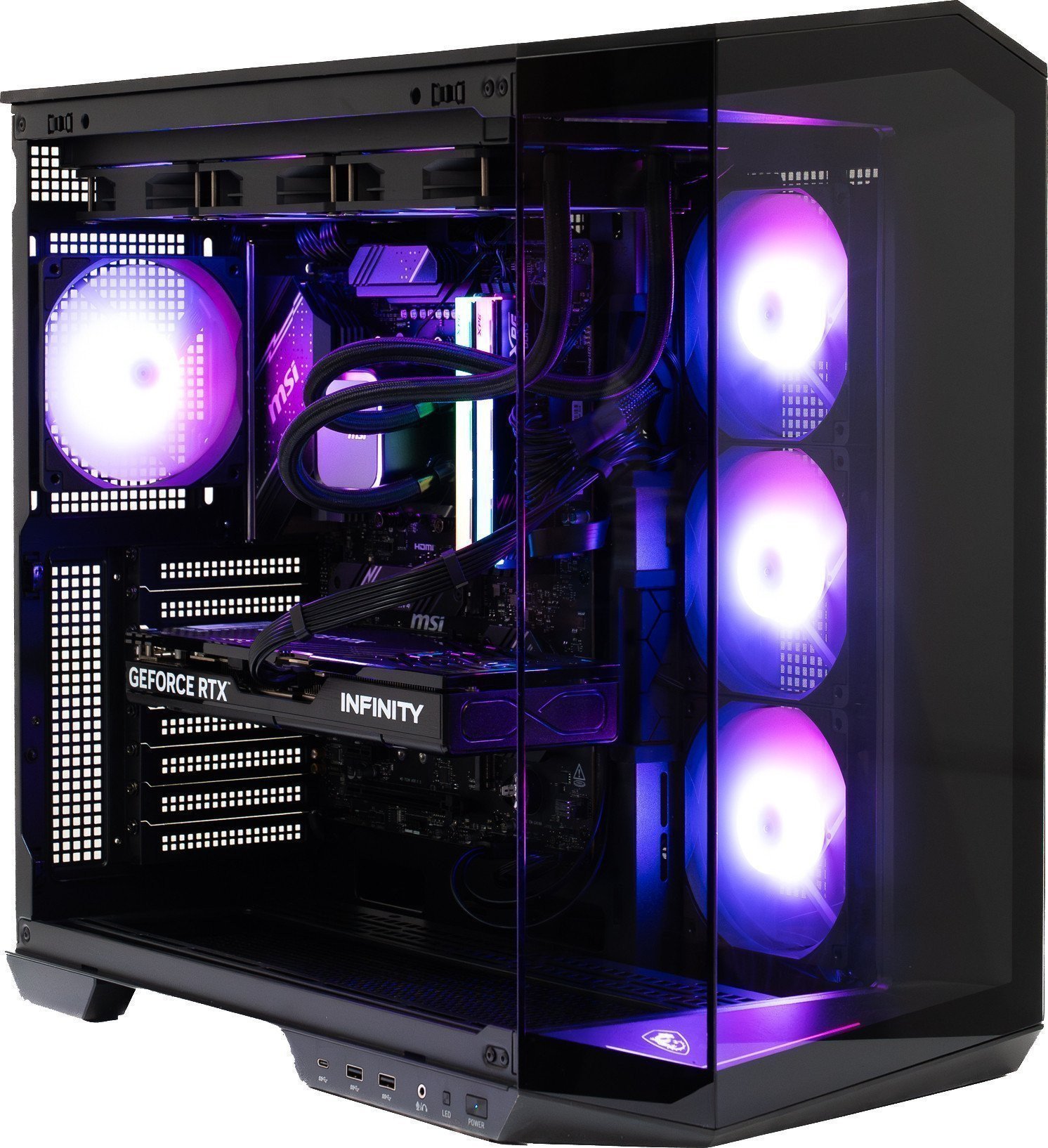 Komputer Game X G700, Core i7-14700F, 64 GB, Radeon RX 9070 XT, 1 TB M.2 PCIe Windows 11 Home