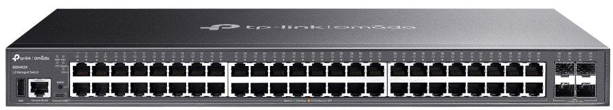 Omada SG5452X 48-Port Gigabit Stack Lite L3 Mgd. Switch 4 10G