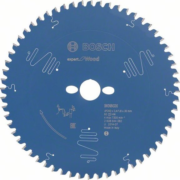 Bosch Bosch circular saw blade EX WO B 260x30-60 - 2608644082