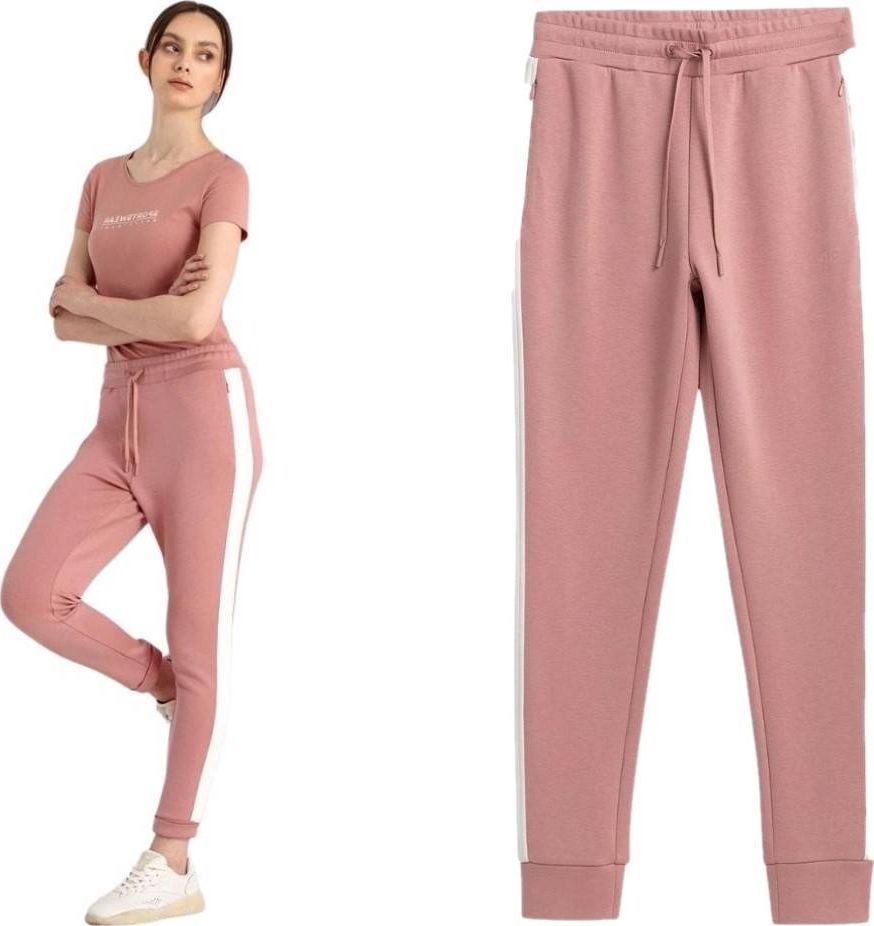 4f Spodnie damskie 4F pudrowy koral H4Z21 SPDD013 65S XXL