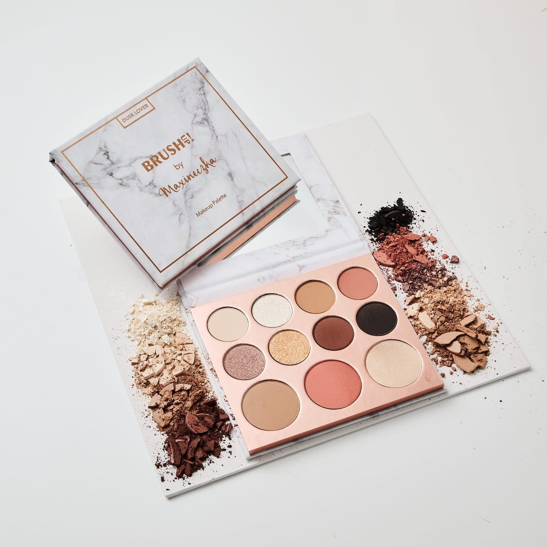 Claresa Claresa Brush Up! Paleta Maxineczka 01 Dusk Lover