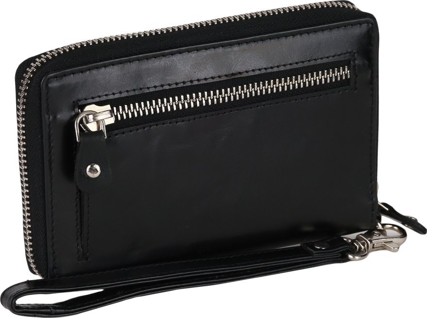 Etui-portfel na karty ze skóry naturalnej NoSize