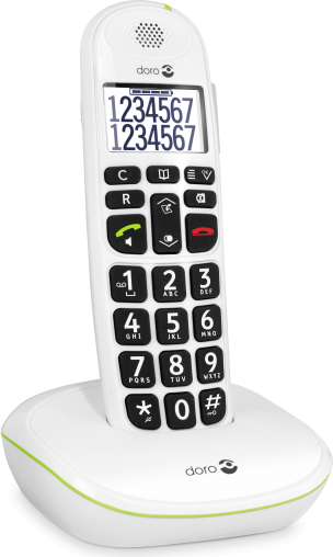 Telefon stacjonarny Doro Biały