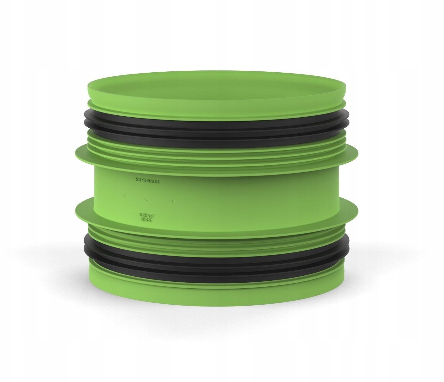 Duco Connection piece with joint D160-D160 (M/M)DUCO