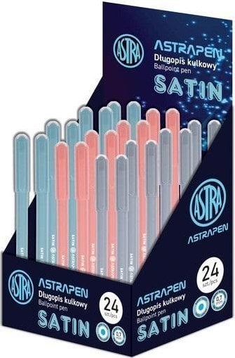 Długopis kulkowy Satin Pen (24szt) ASTRA