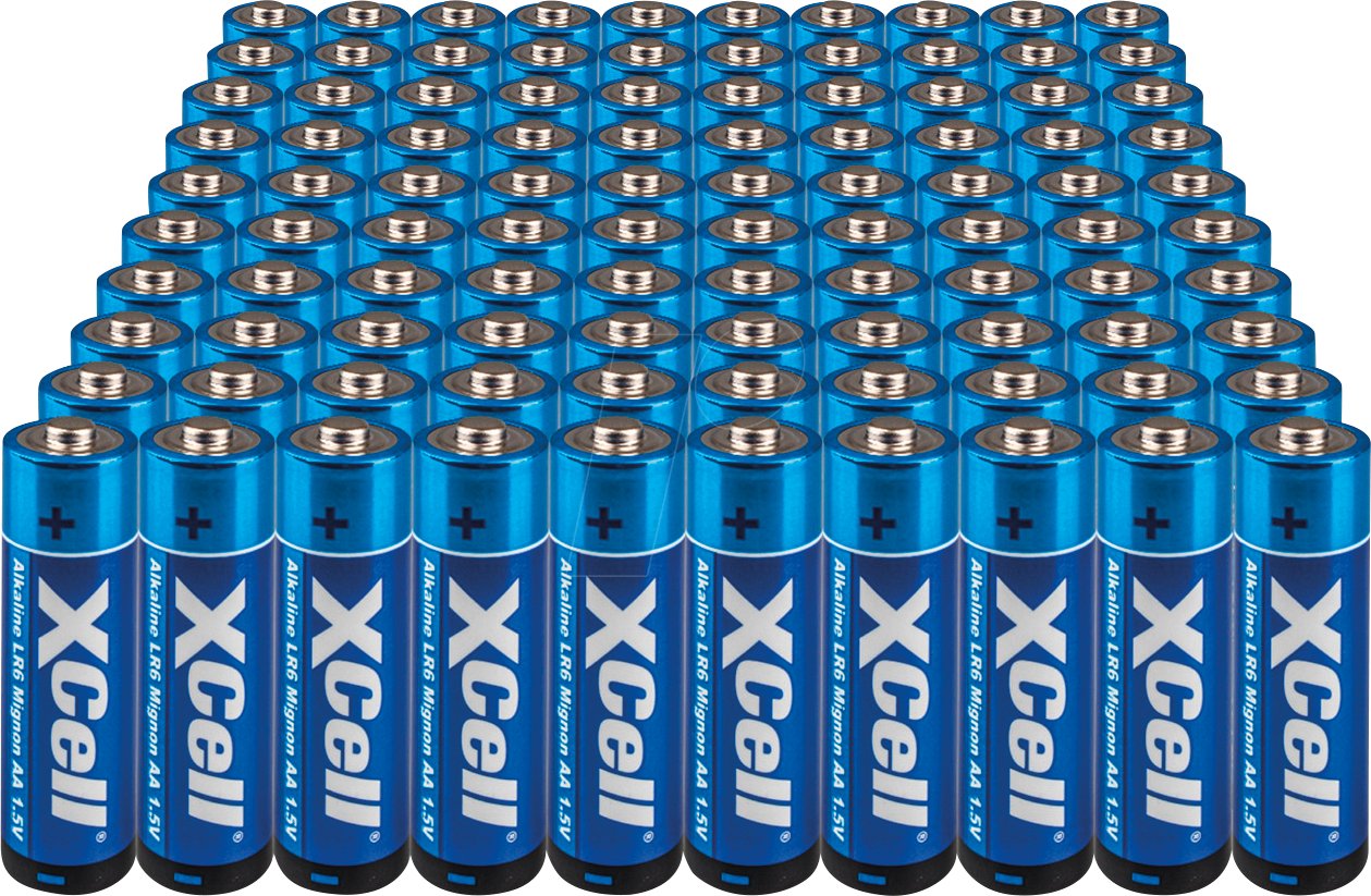 XCell Bateria Performance LR6 Mignon AA 100 sztuk pudełko