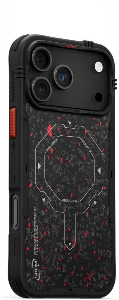 Etui Skinarma Vektor do iPhone 17 Pro Max Magnetic Charging czarny