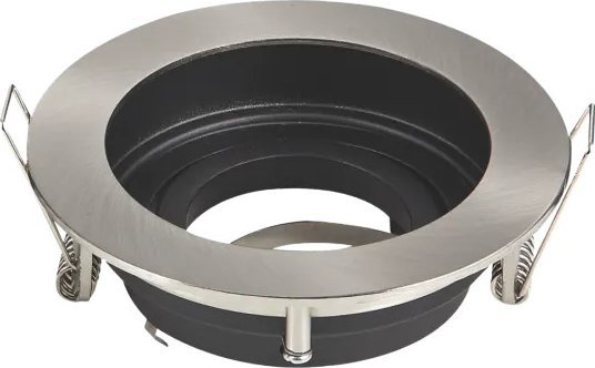 Aigostar Oprawa podtynkowa GU10 kolor nikiel Pojedynczne Akcesoria do lampy sufitowej, kolor nikiel