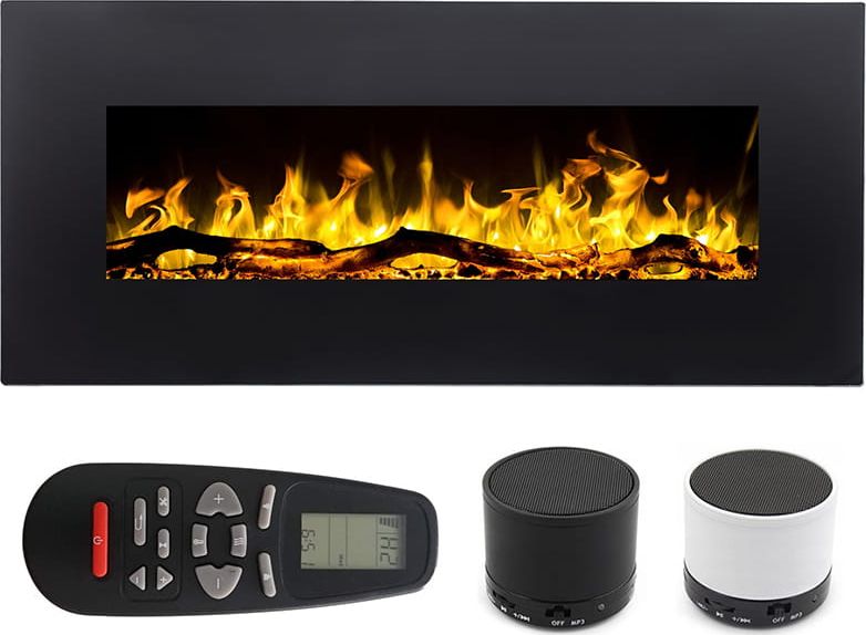 Aflamo Kominek Elektryczny Ścienny Albion 42 110 cm