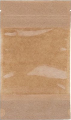 DOYPACK TOREBKA PAPIEROWA WORECZKI 1000ml 50 sztuk duże okienko