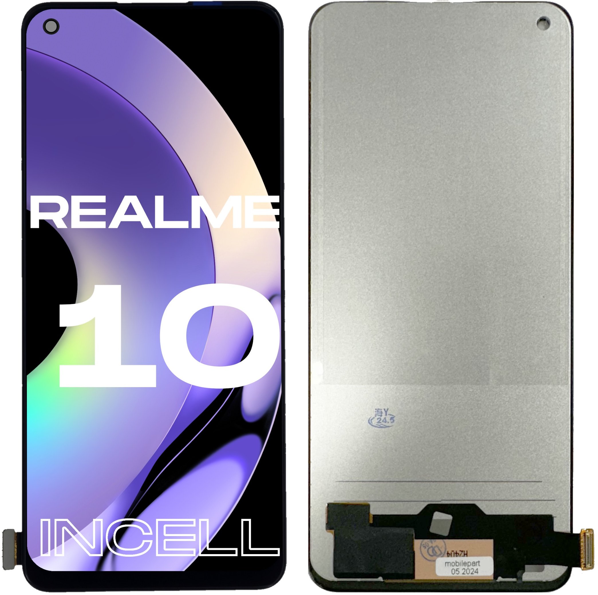Wyświetlacz do Realme 10 4G LCD RMX3630 Ekran Incell
