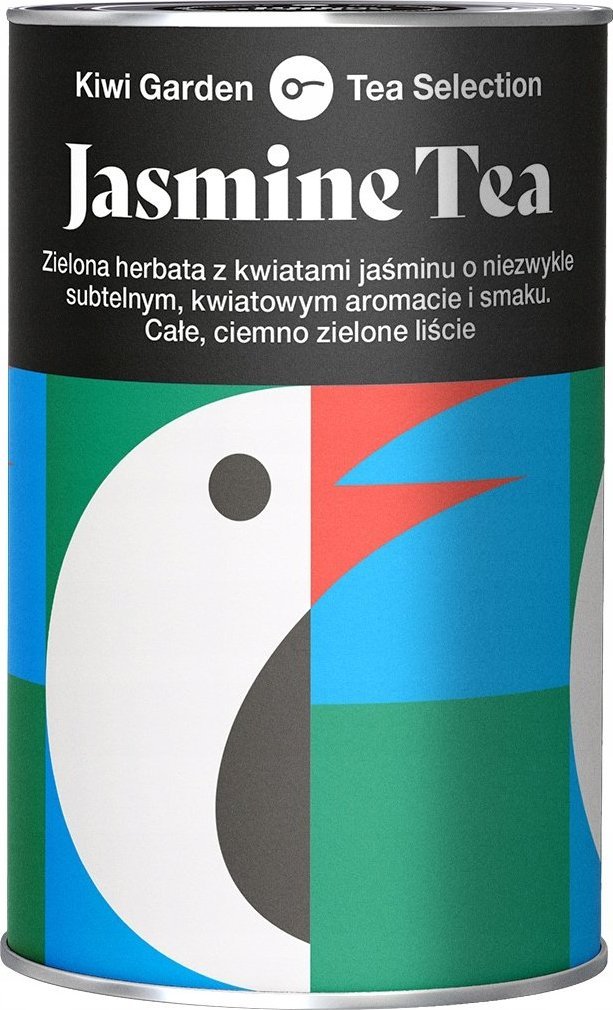 Kiwi Garden Zielona Herbata JAŚMINOWA 100g Kiwi Garden
