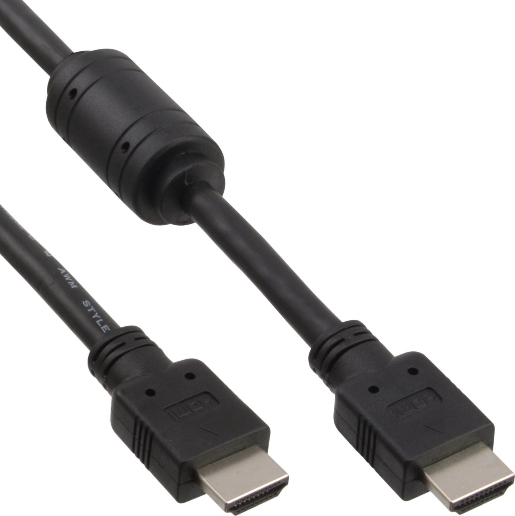 Kabel InLine HDMI - HDMI 5m czarny (17605)