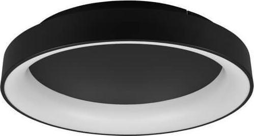 Lampa sufitowa Trio LAMPA sufitowa GIRONA 671290132 Trio okrągła OPRAWA plafon LED 48W 2700K - 6000K metalowy czarny