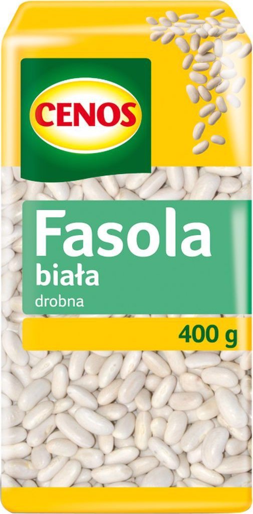 Cenos Cenos Fasola biała drobna 400 g