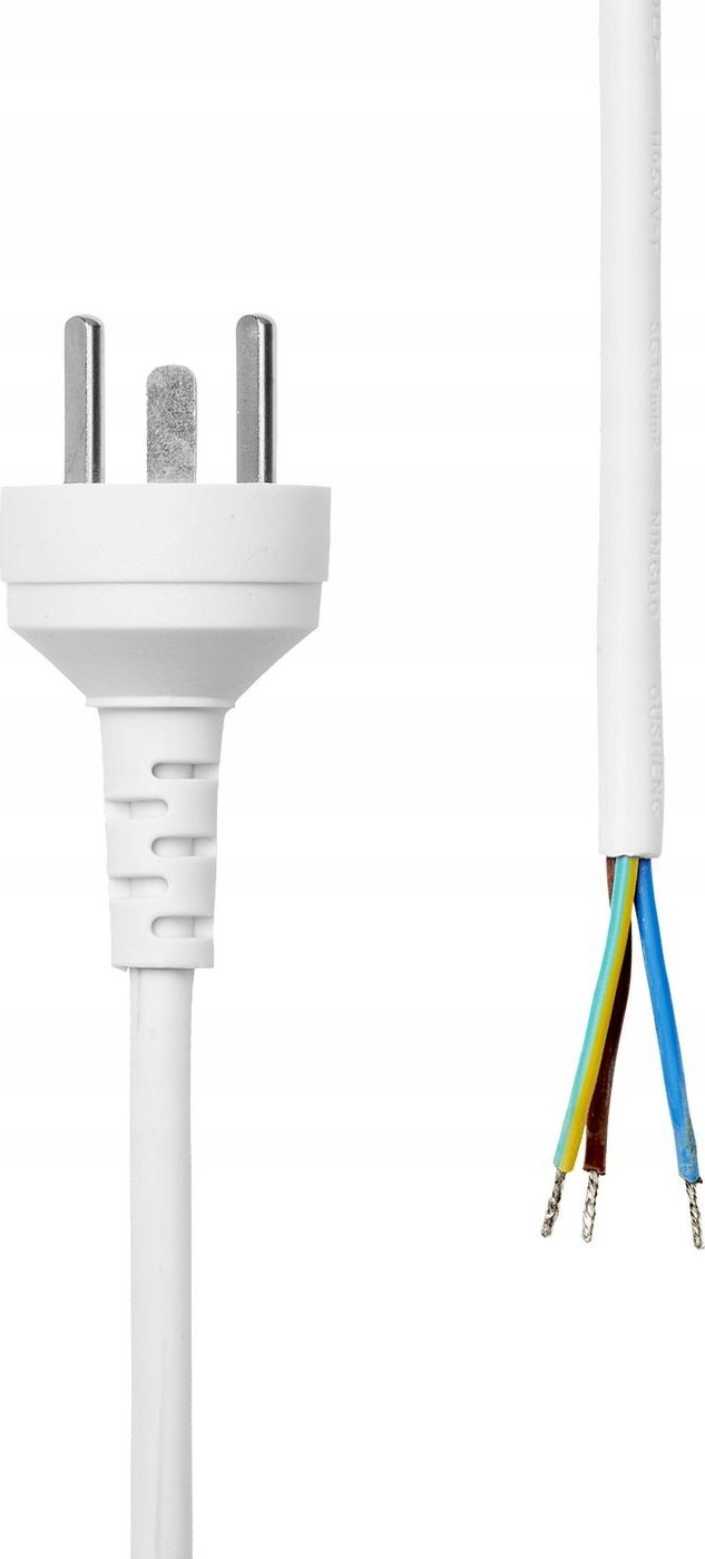Kabel zasilający ProXtend ProXtend Power Cord Denmark EDB to Open End 15M White