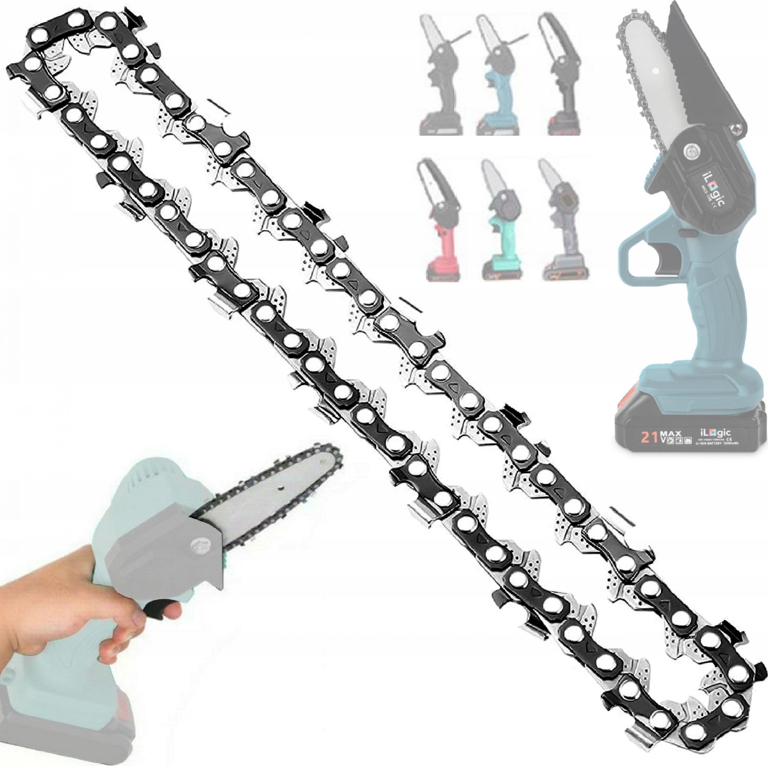 iLogic ŁAŃCUCH DO PIŁY 4" PILARKI AKUMULATOROWEJ 1/4