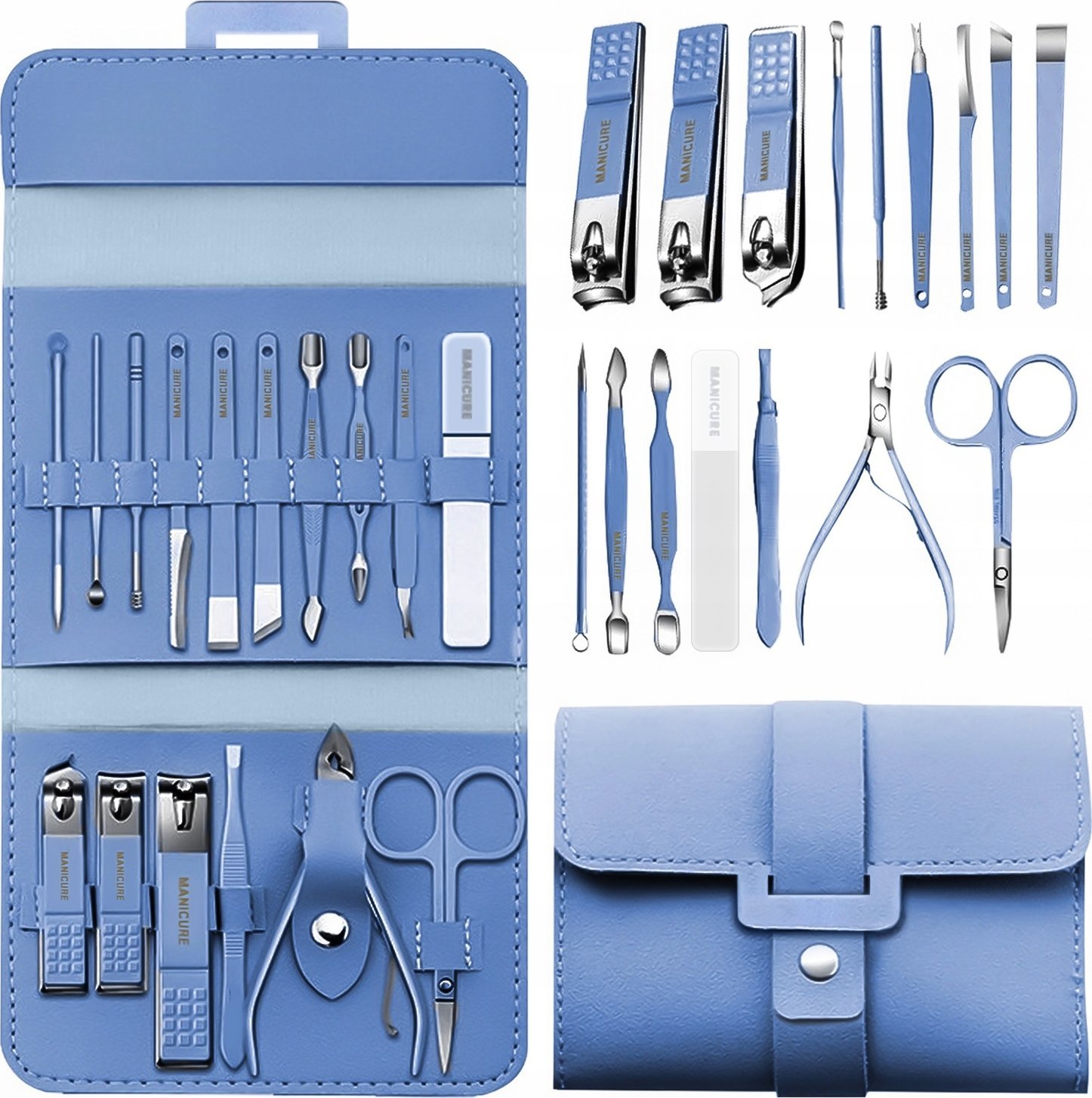 ZESTAW DO MANICURE MANI-CUT blue