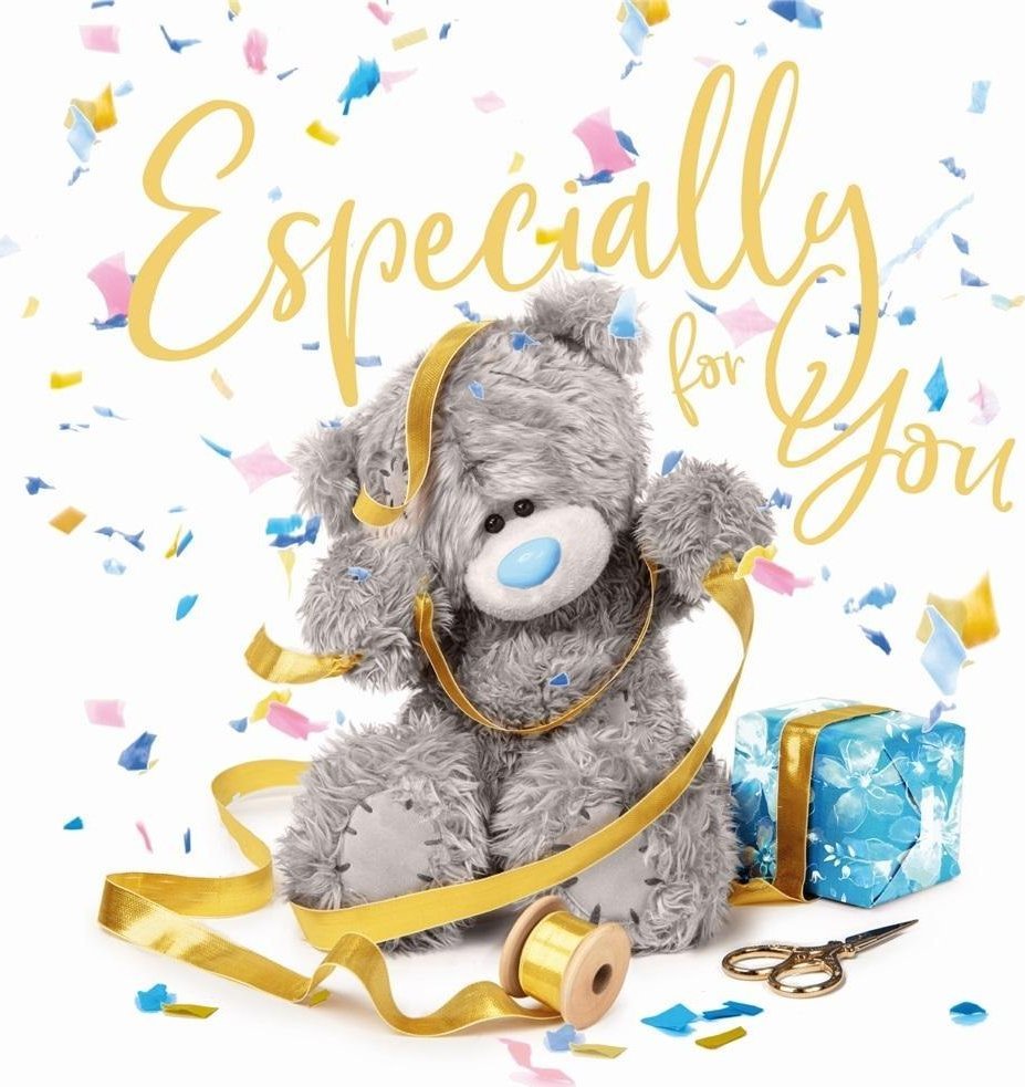 Kartka urodzinowa holograficzna 3D Especially for