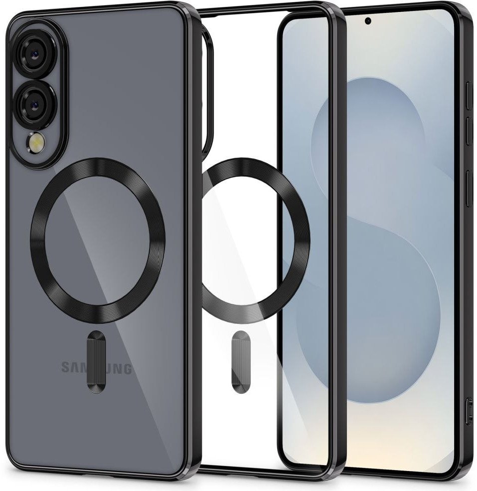 Tech-Protect Magflex Magsafe Galaxy S25 Edge shiny black