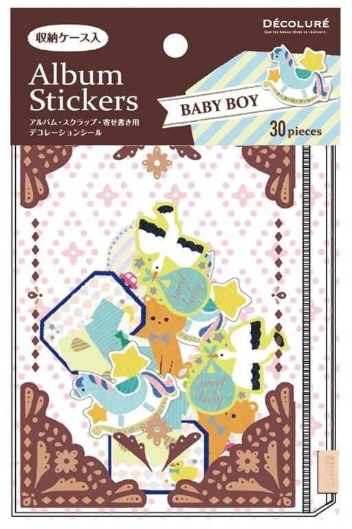 Naklejki w zamykanej kopercie Decolure 30szt