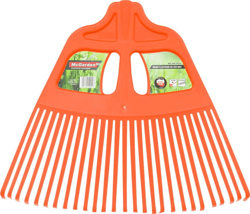 McGarden Grabie plastikowe do liści Max z mocowaniem Click (MG-800-0504)